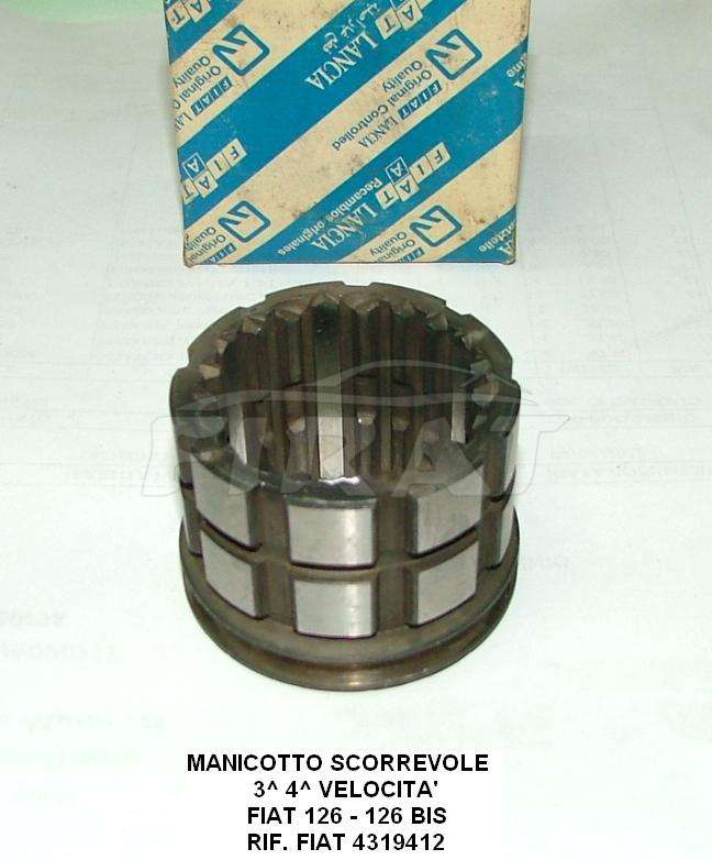 MANIGLIA PORTA + CHIUSURA BAULE FIAT 127 - 128